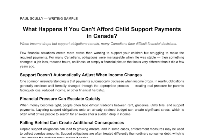 write SEO optimized articles on debt relief and personal finance for your blog